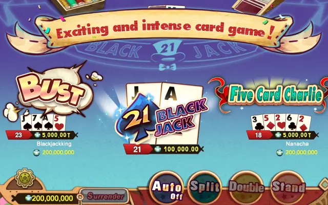 Blackjack Maniac android App screenshot 2